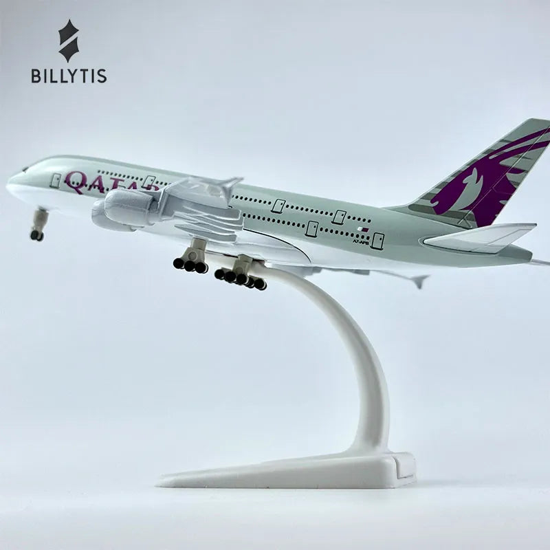 A380 Qatar Airways aircraft model 20CM