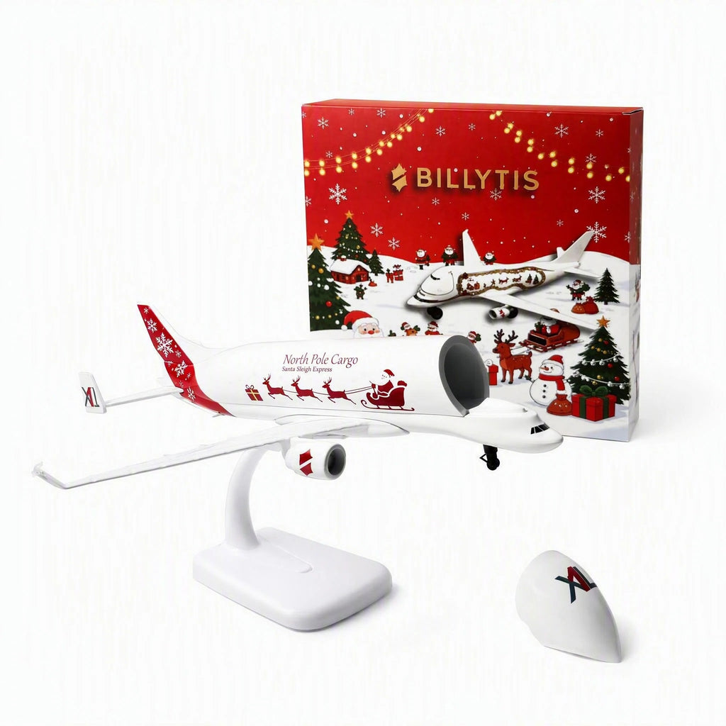 Christmas-themed Airbus A330 aircraft model）