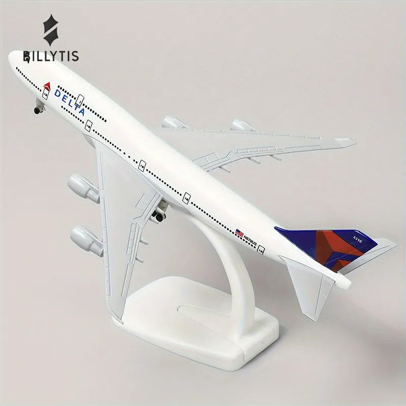 Boeing 747  Delta aircraft model 20cm